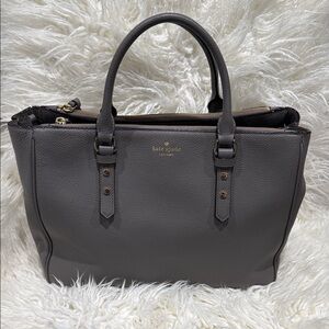 Kate Spade Charcoal Satchel Bag